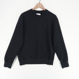 Inimigo Sweatshirt Mens L Black Embroidered Heart Pullover Crewneck Portugal